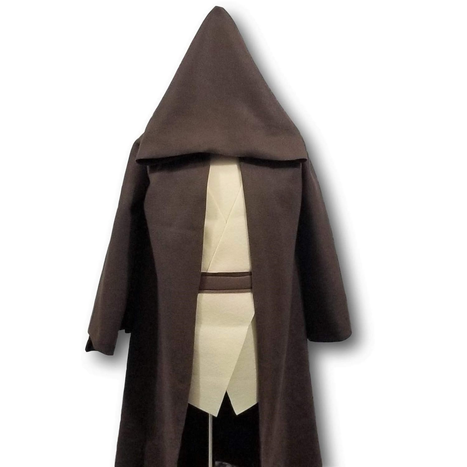 Deluxe Galaxy Wars Brown Robe Costume for Kids and Adults