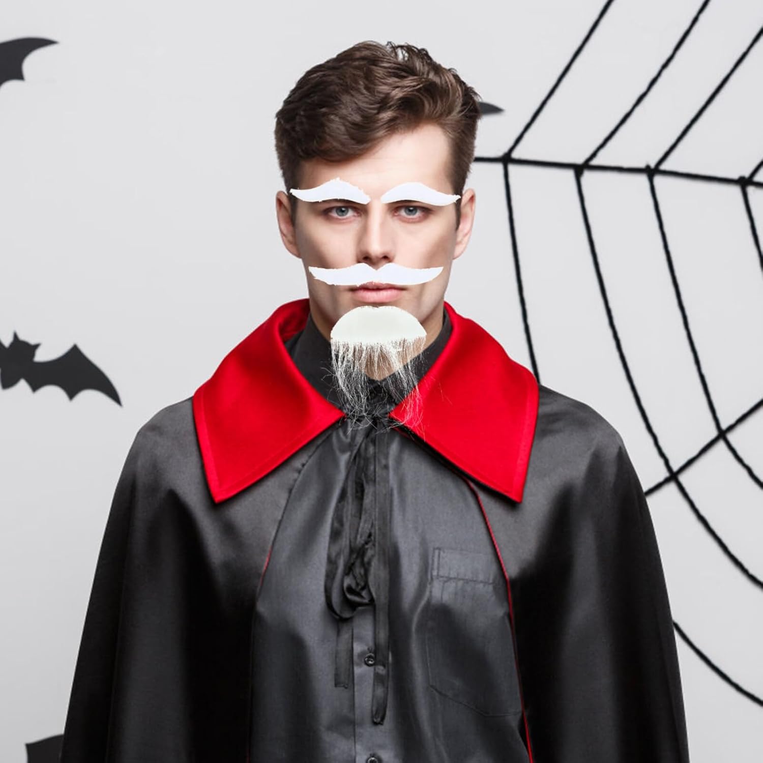 Gadpiparty Halloween Moustache Kit for Costumes