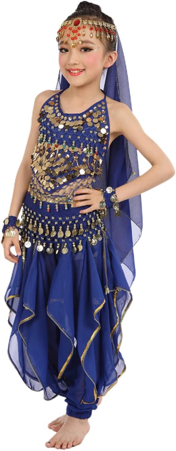 MVNB Baby Set 6pc Handmade Belly Dance Costumes for Girls 1