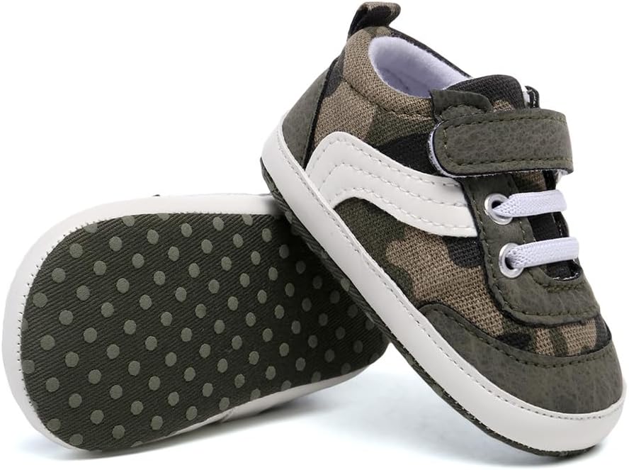 Clowora Unisex Baby Canvas First Walkers Shoes