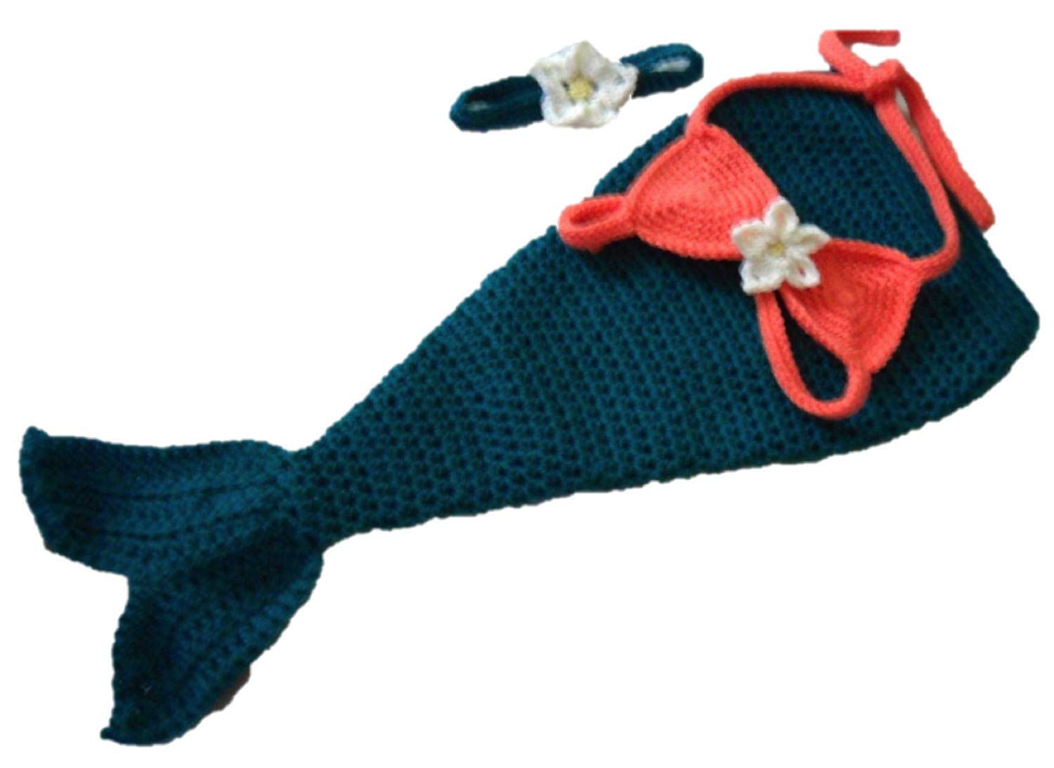 Baby Mermaid Costume for Newborn to 12 Months 1