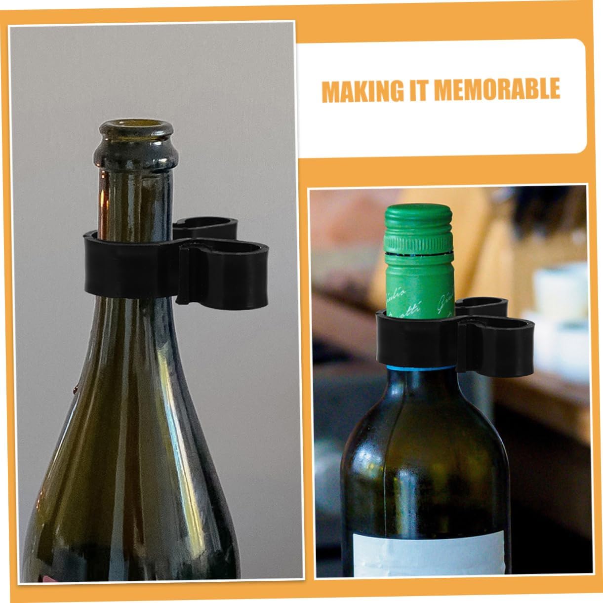 LABRIMP Secure Wine Bottle Candle Holder 20pcs