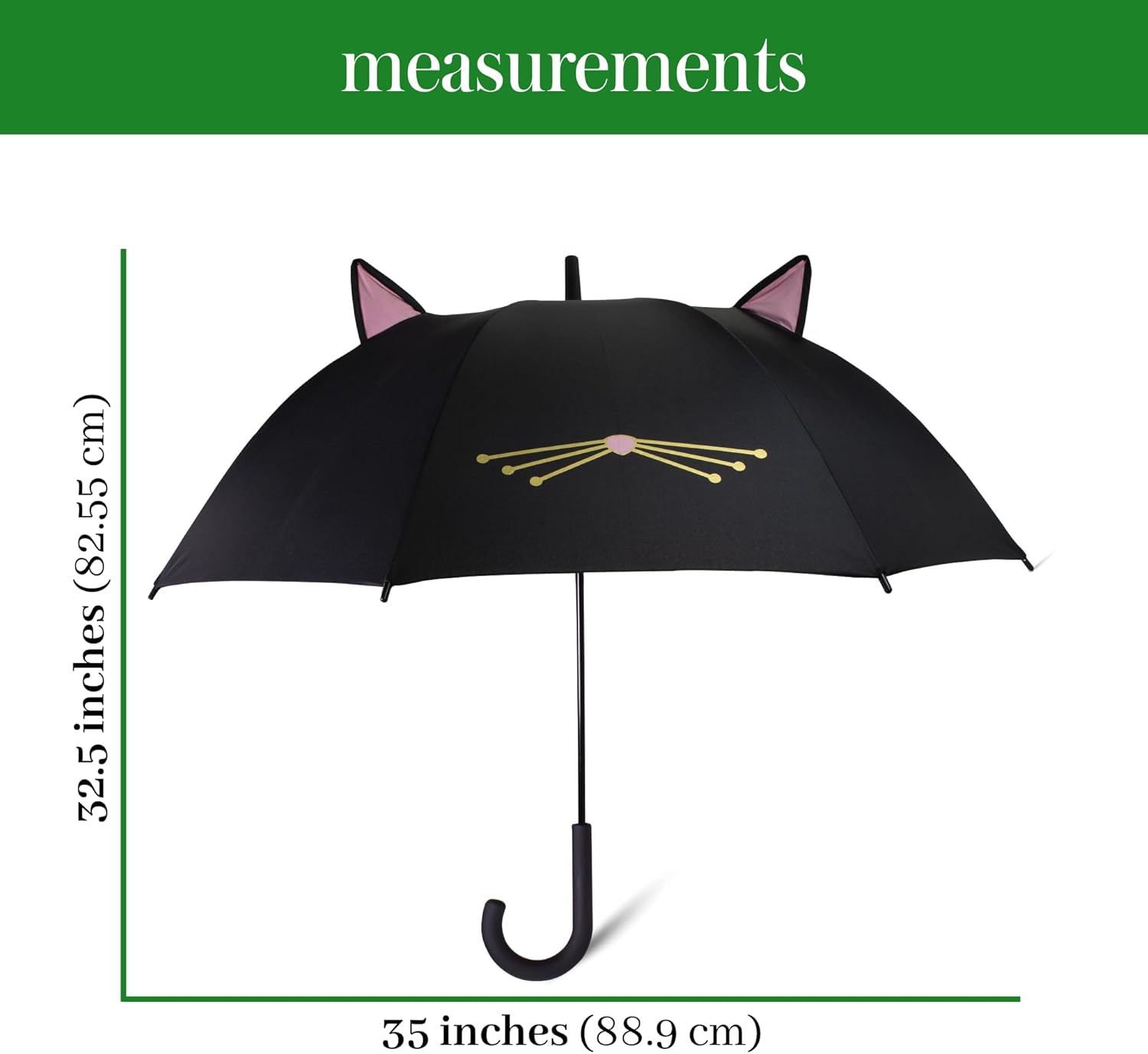 Kate Spade New York Large Lightweight Travel Umbrella