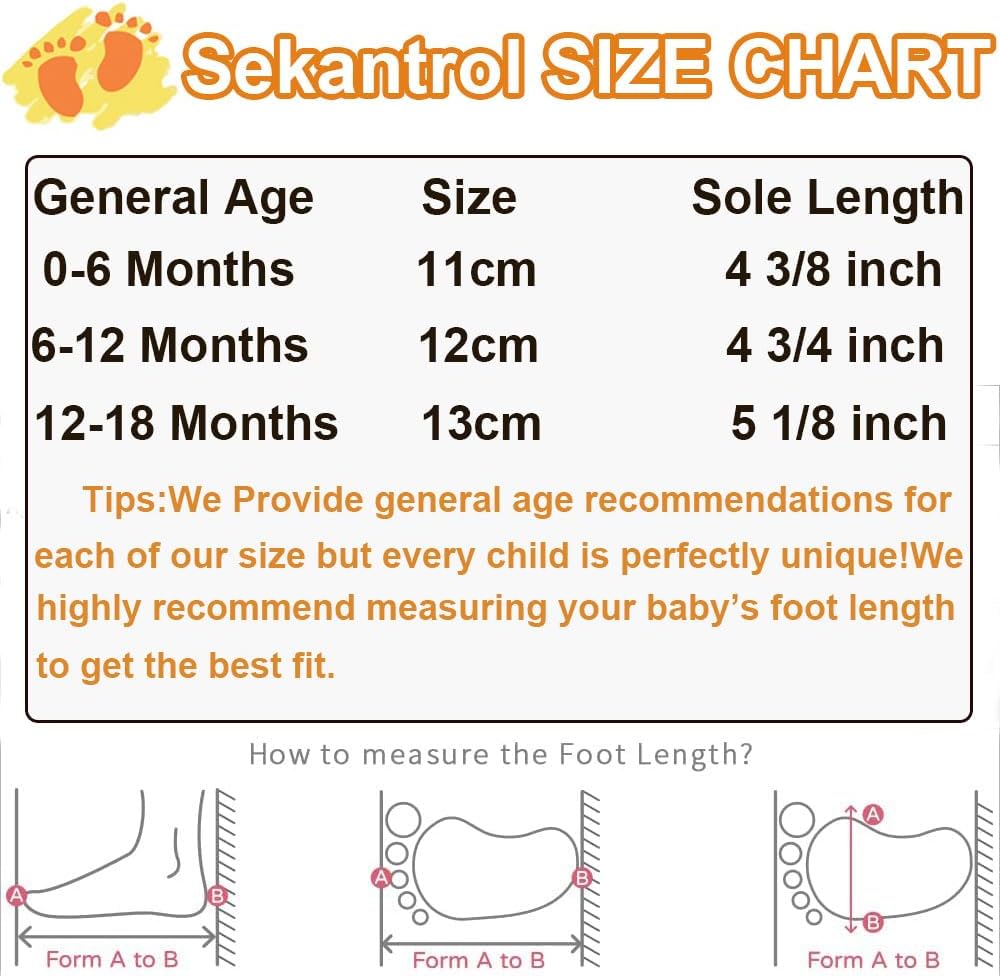 Sekantrol Soft Sole Canvas Baby Sneakers
