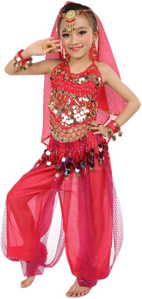 Handmade Kids Belly Dance Costumes 3t Set for Boys and Girls