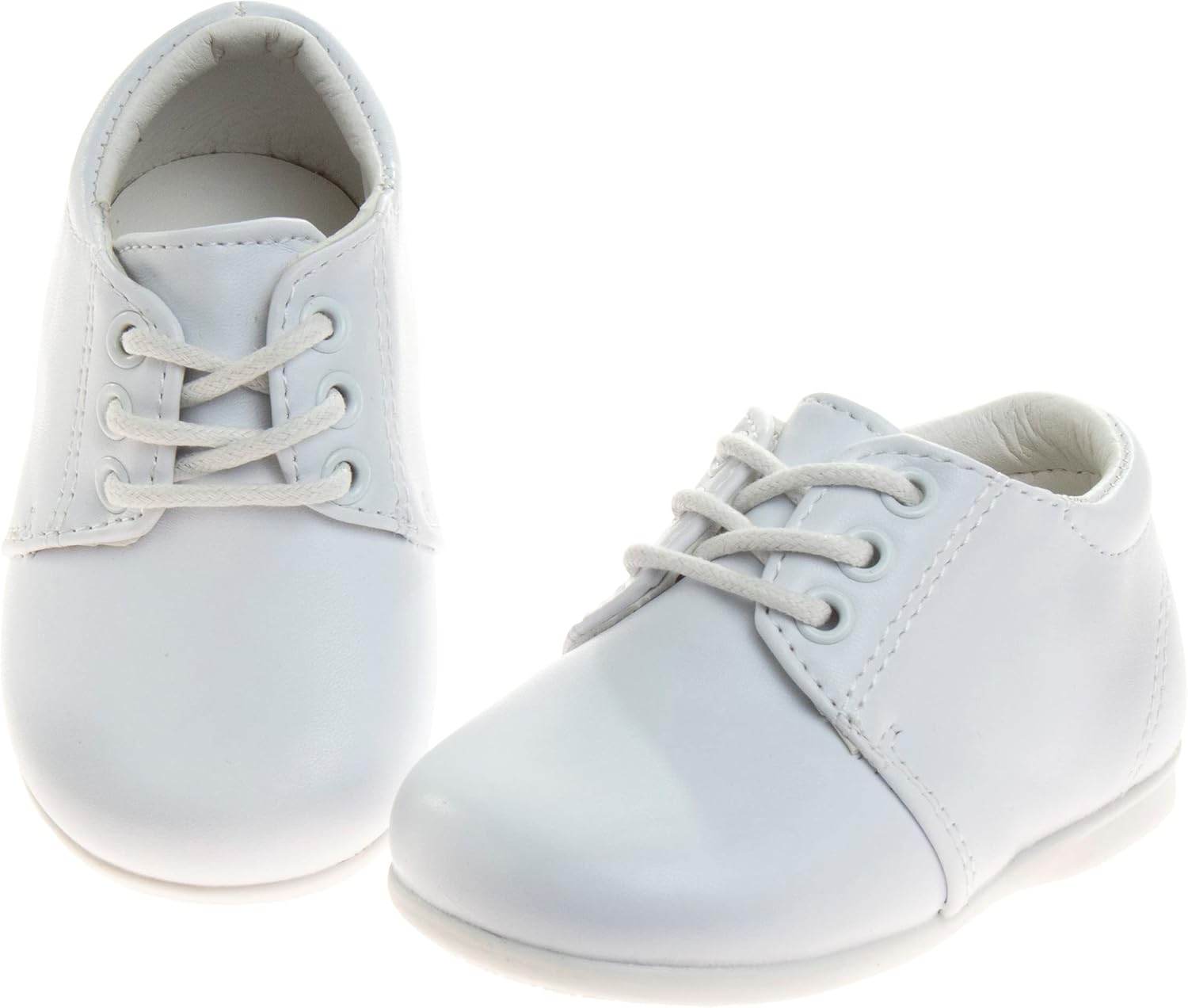 Josmo Baby Boys Dress Shoes - Casual Leatherette Derby Walking Shoes