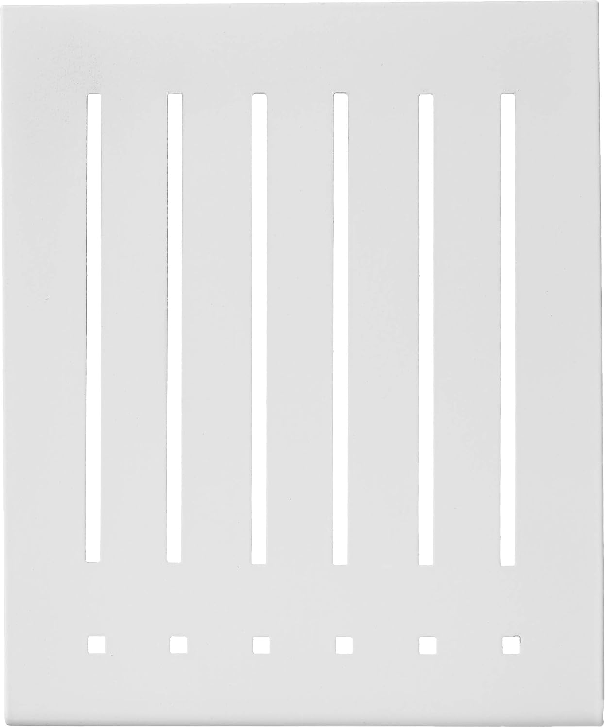 Spectrum Diversified Large Rectangle Bookends White 1