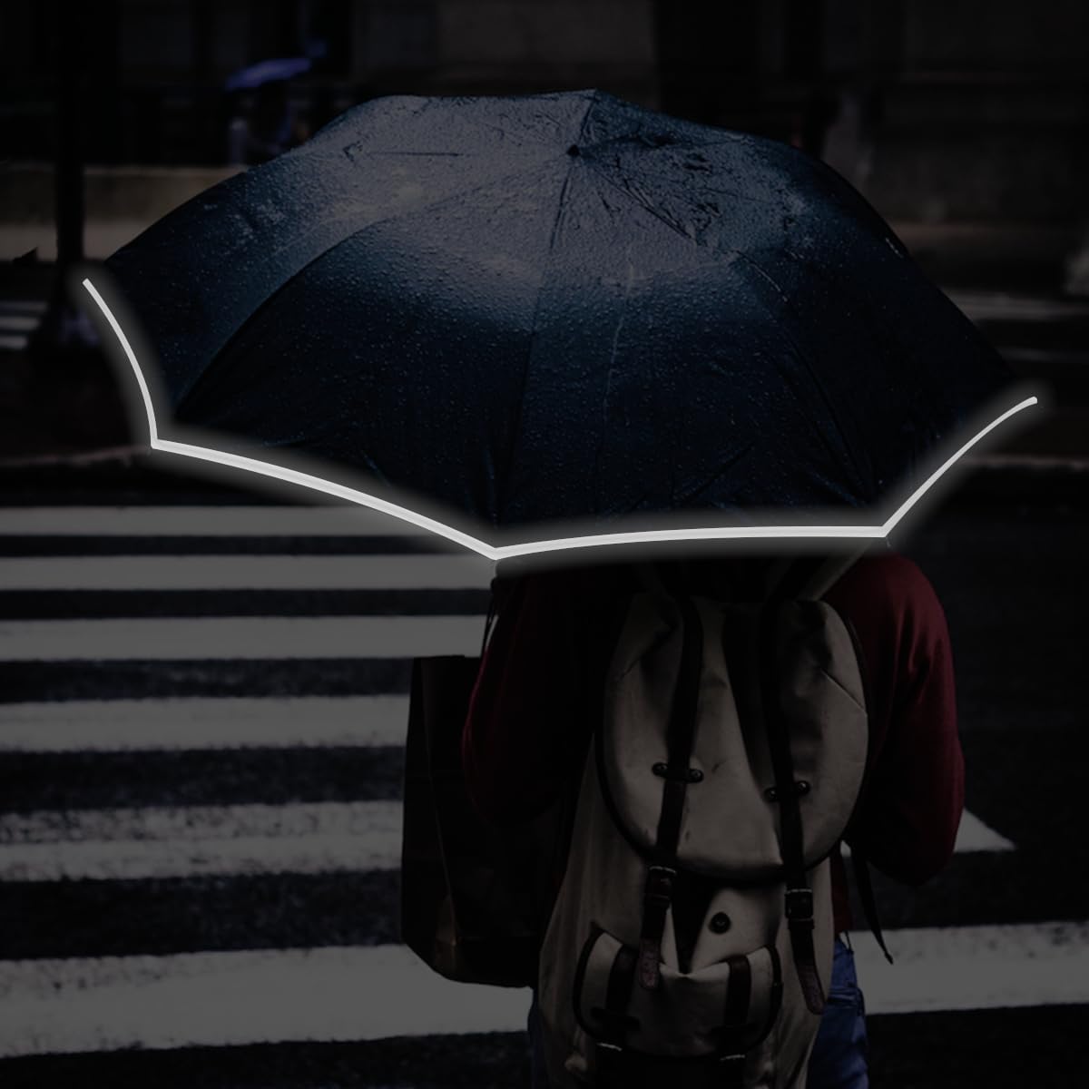 Pumi-geous Automatic Folding UV Protection Umbrella