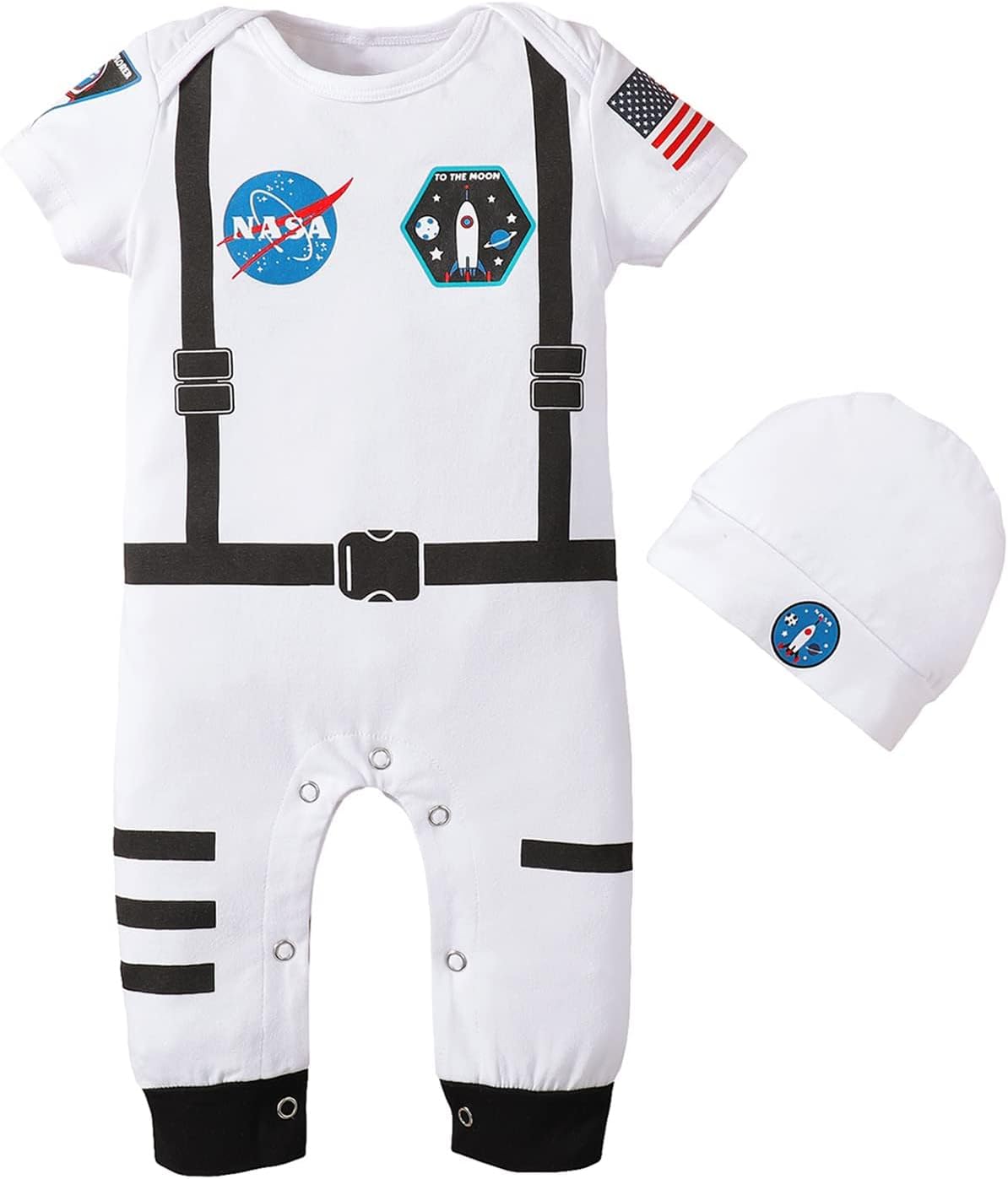 Singcoco Newborn Astronaut Costume Romper