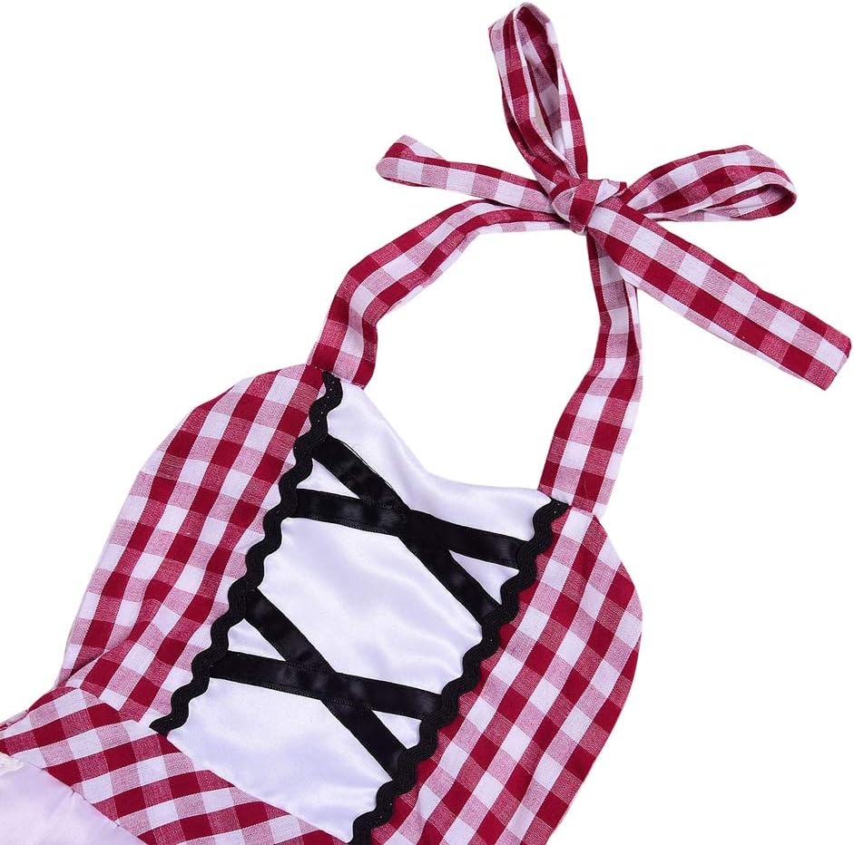 OwlFay Toddler Little Red Riding Hood Costume Set