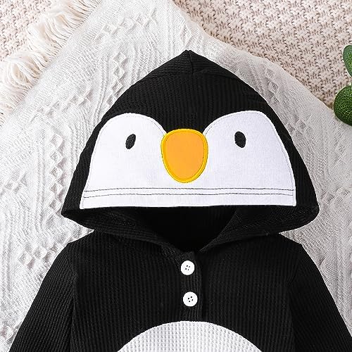 Gakizon Baby Penguin Halloween Outfit Long Sleeve Hoodie