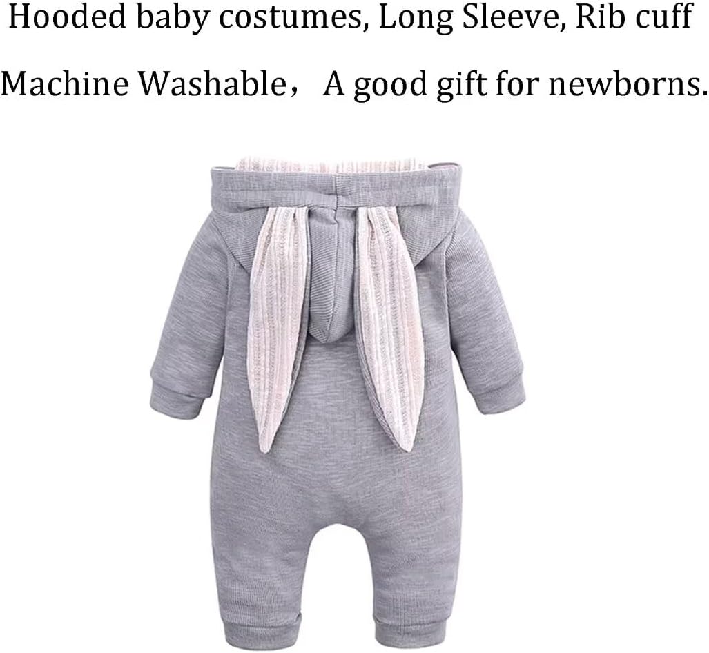 QIAONIUNIU Baby Bunny Costume for Easter