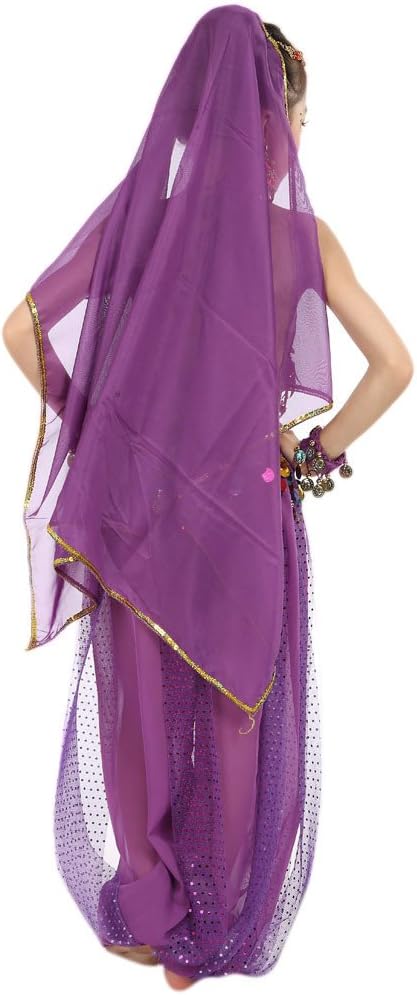 Girls Dance Outfit Handmade Chiffon Top and Pants Set