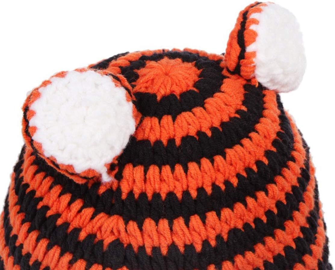 Tiger Costume Beanie Hat for Newborn Baby Photography