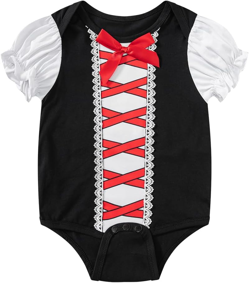 IWALUE Infant Girl Little Red Riding Hood Costume Set