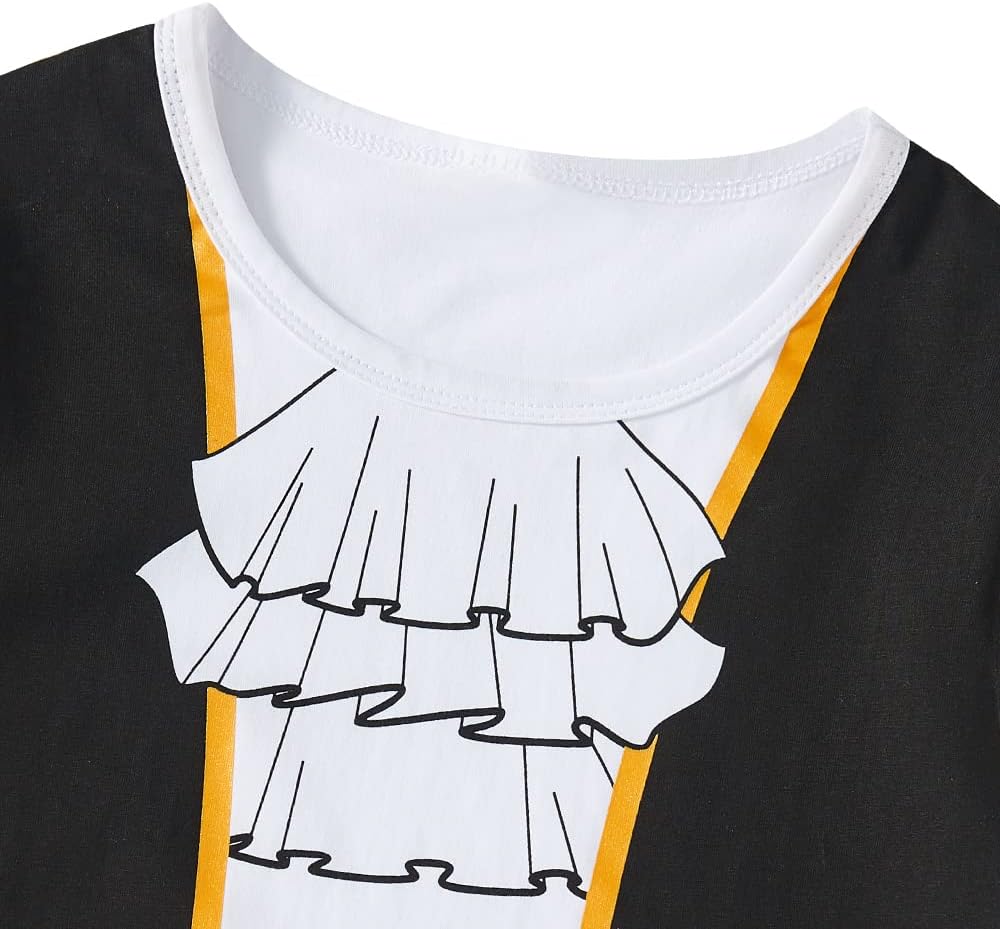 LENSOUS Pirate Costume Set for Baby Boys Girls