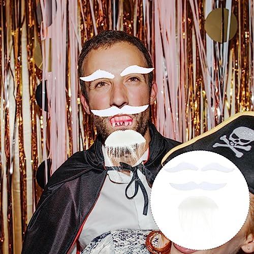 Gadpiparty Halloween Moustache Kit for Costumes