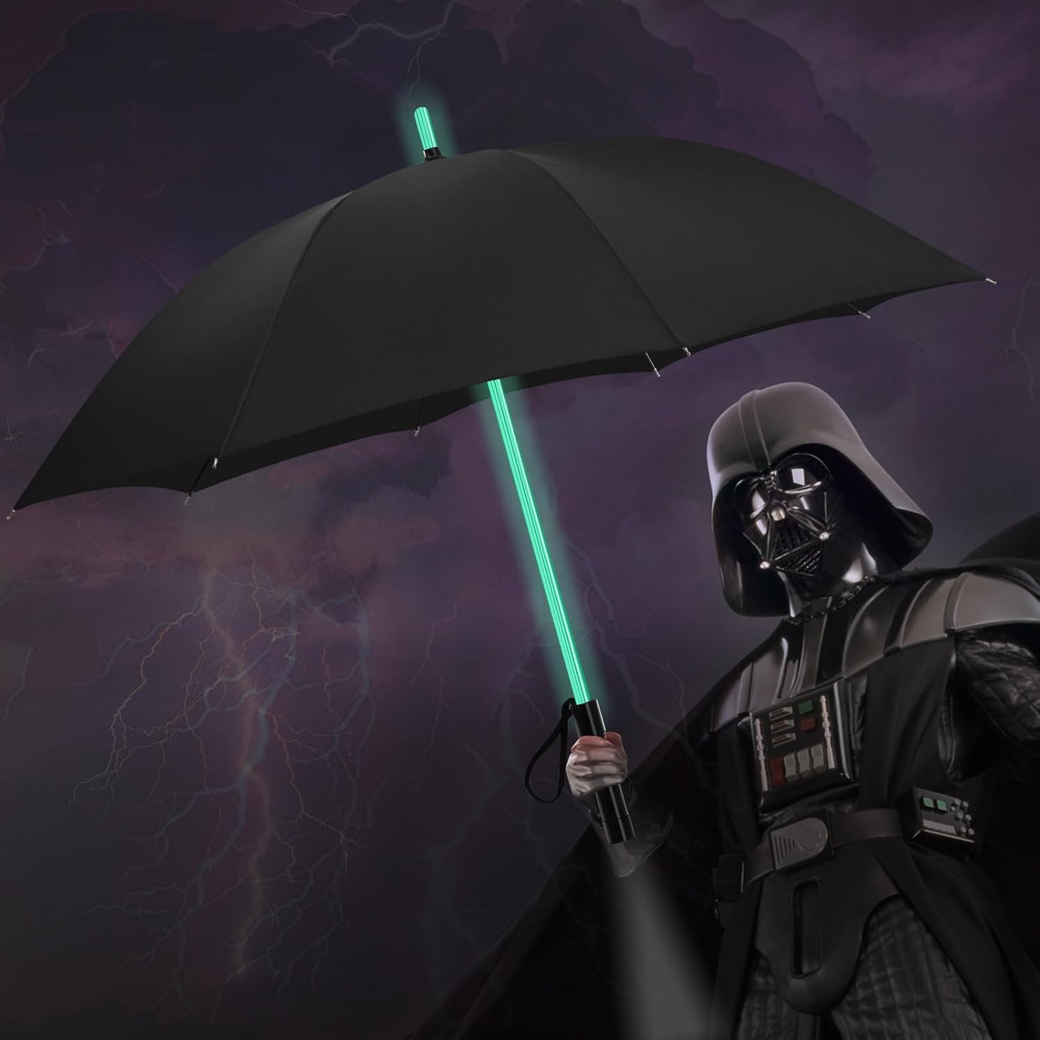 BESTKEE LED Lightsaber Umbrella with 7 Color Modes