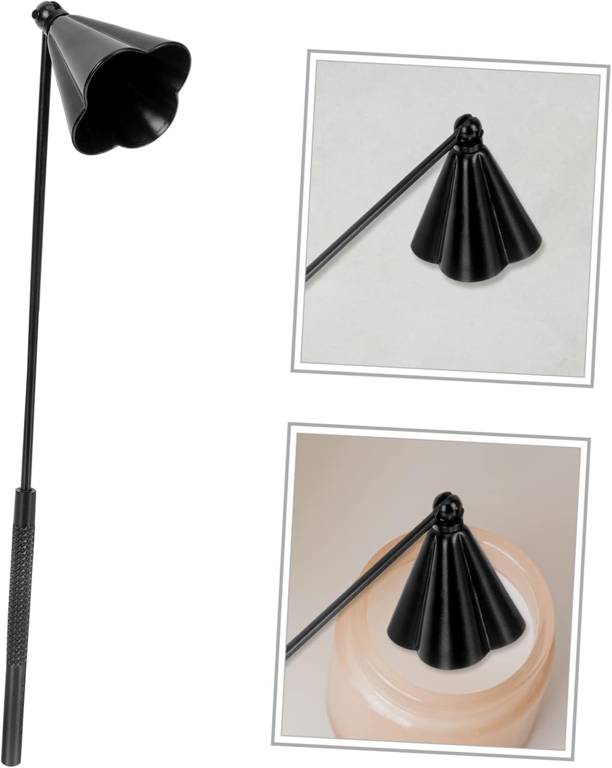 Angoily Elegant Candle Snuffer with Long Handle