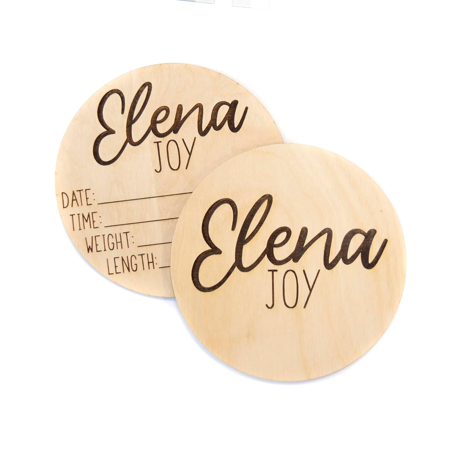 Double Sided Newborn Announcement Sign for Hospital