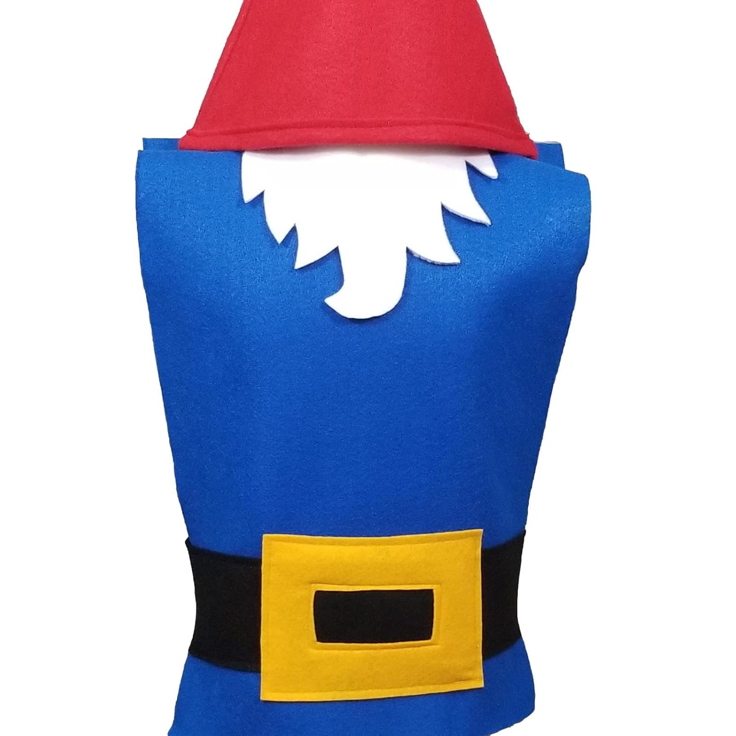 Blue and Red Gnome Costume Set for Kids and Adults 1