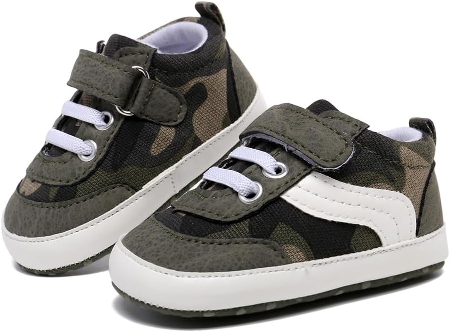 Clowora Unisex Baby Canvas First Walkers Shoes