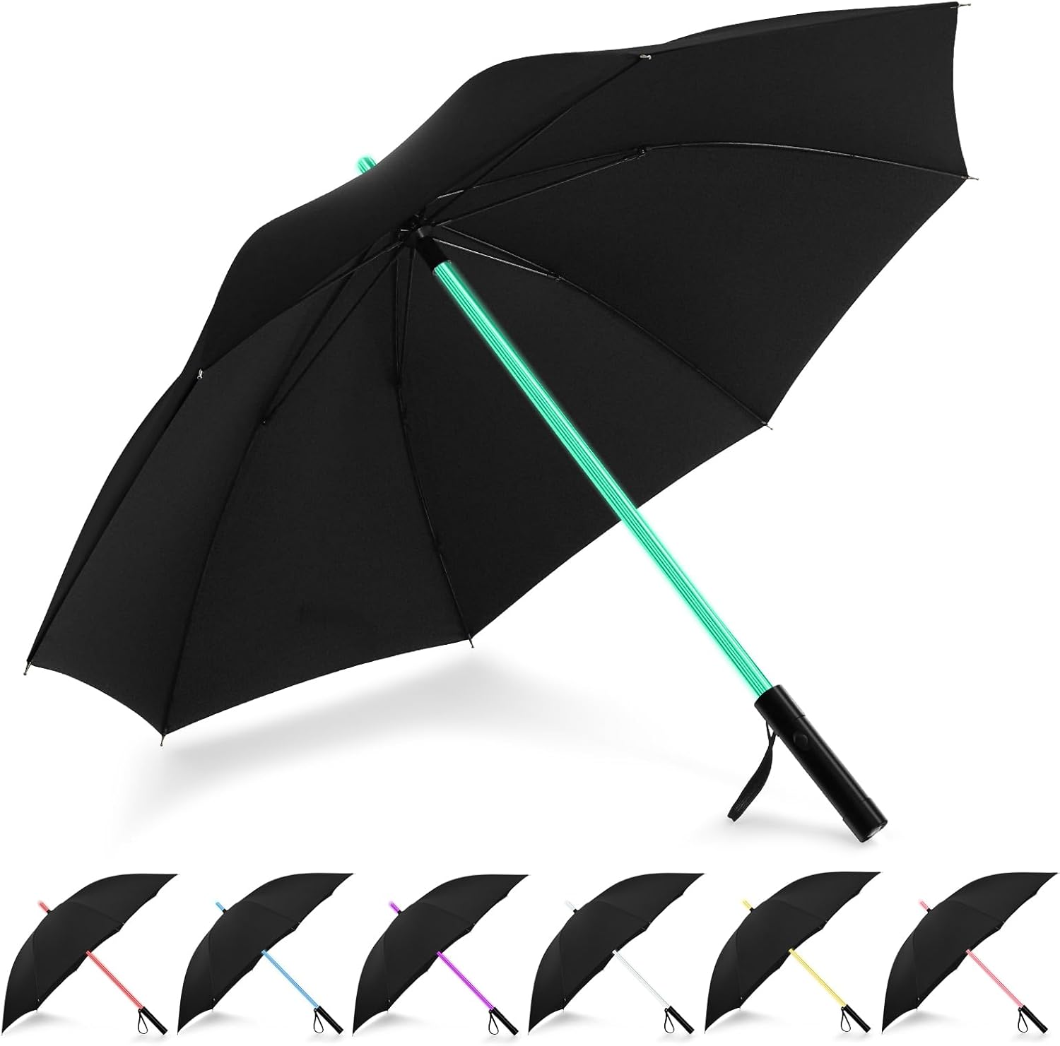 BESTKEE LED Lightsaber Umbrella with 7 Color Modes