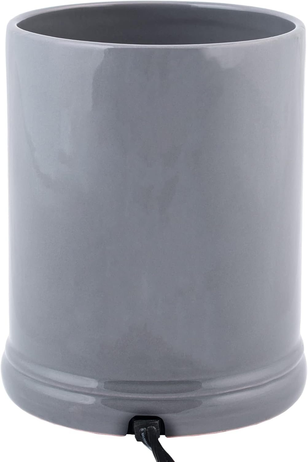 God Bless This Home with Love Grey Stoneware Candle Warmer