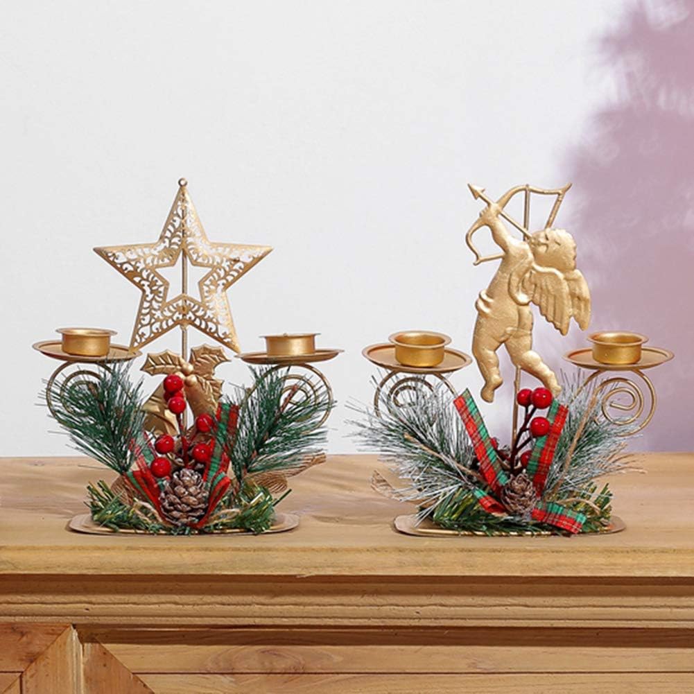 Klun 5-Pointed Star Christmas Candle Holder