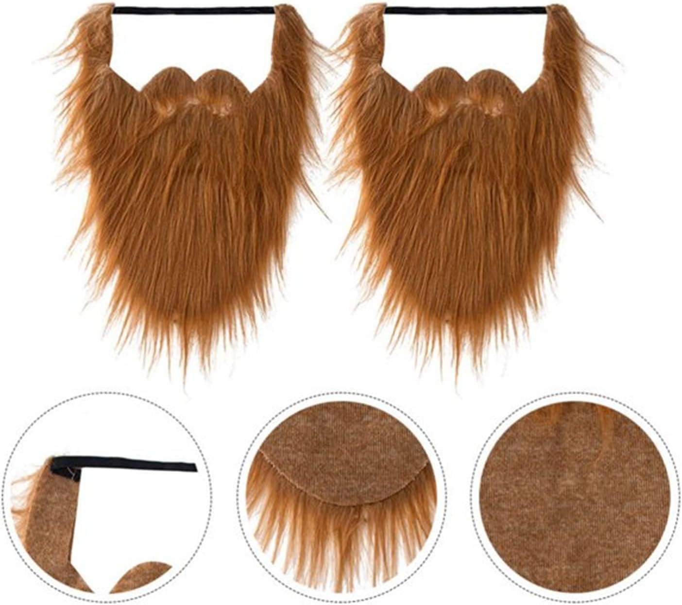 The Flash 14 Pieces Fake Beard Moustache Set