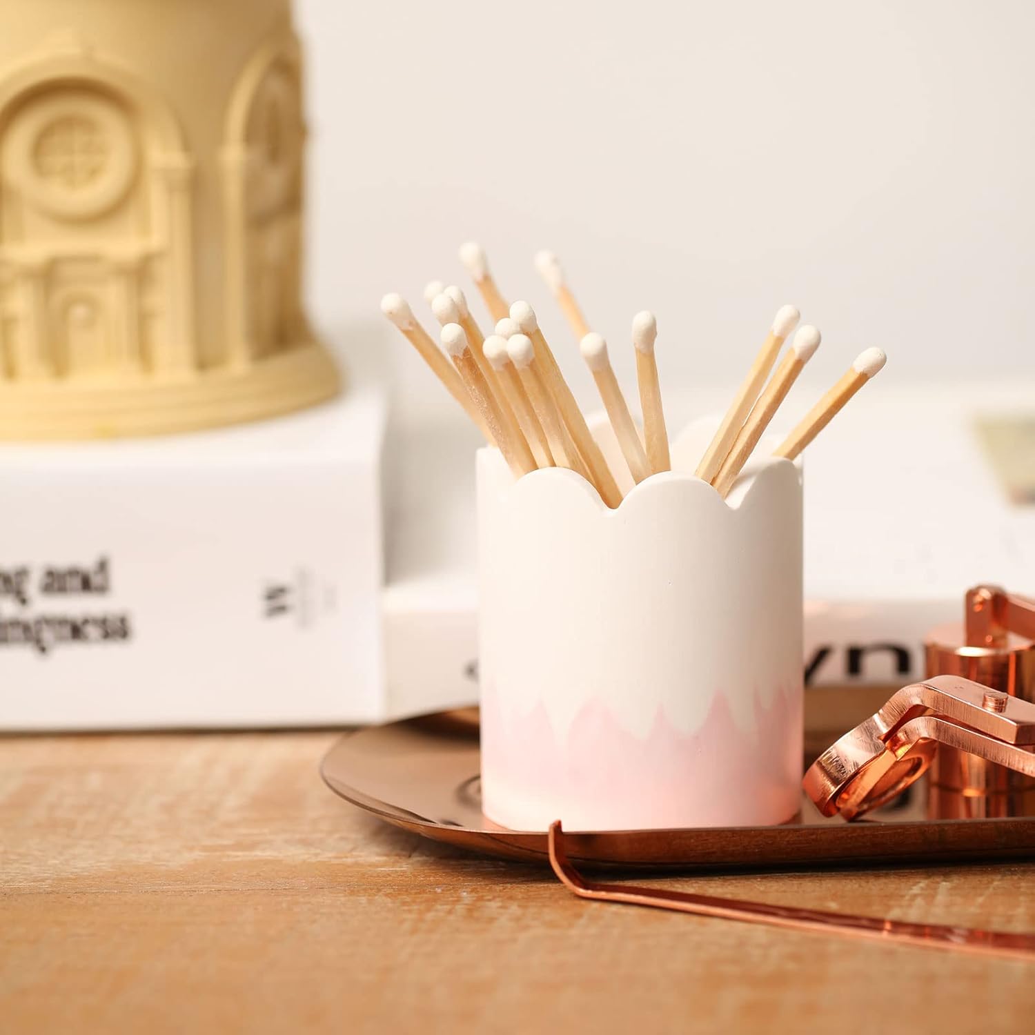 BOOWAN NICOLE 4 Pcs Candle Trimmer Set