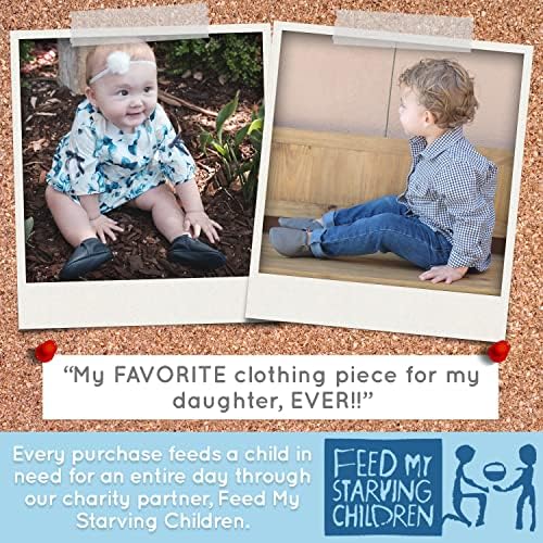 BirdRock Baby Fringeless Moccasin Shoes for Newborns and Toddlers