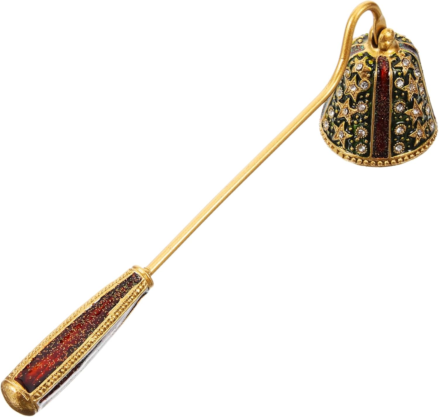 Alipis Star Design Rhinestone Candle Snuffer