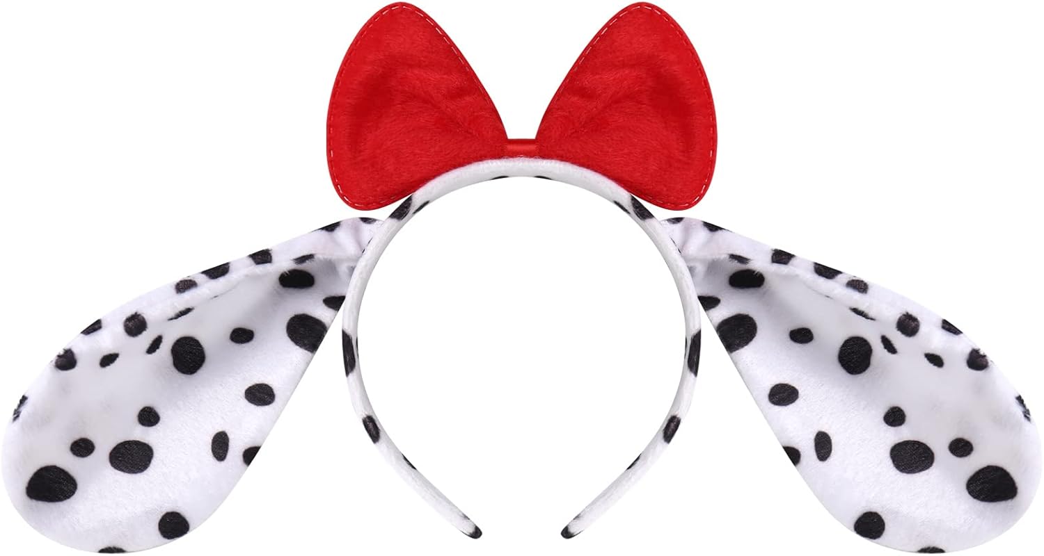 IDOPIP Ladybug Dalmatian Costume for Baby Girls 3PCS Set