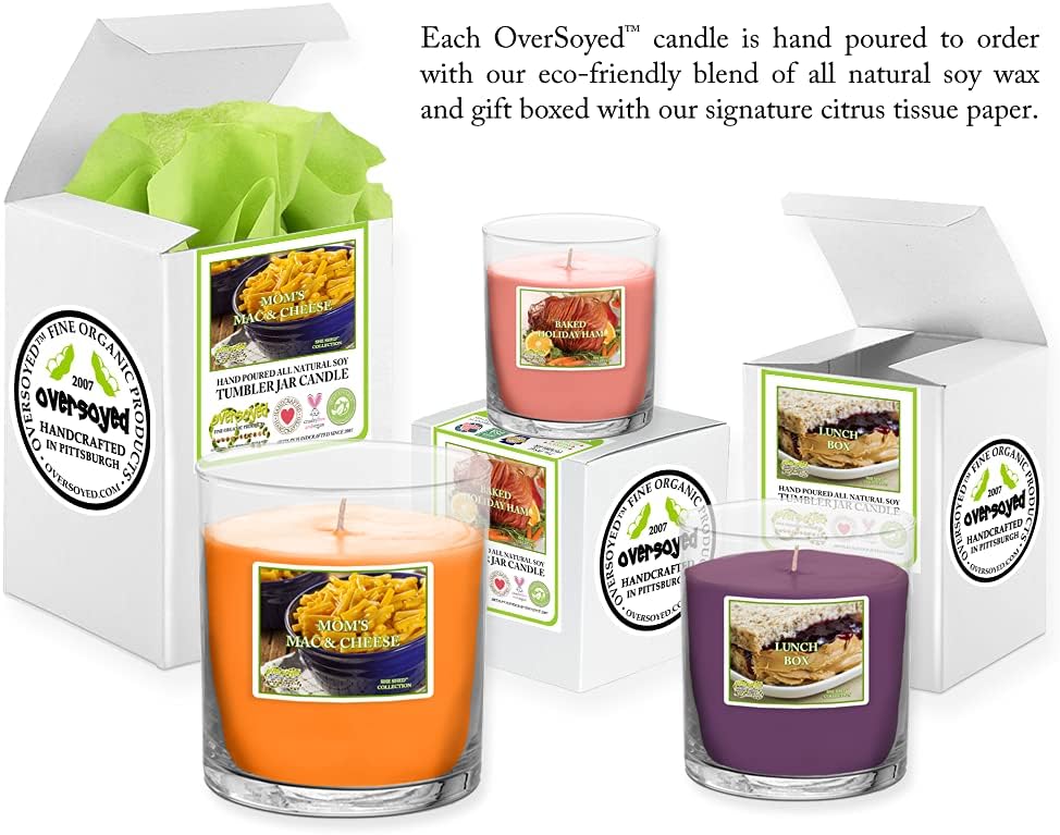 OverSoyed Sunday Pot Roast Jar Candle 3 oz