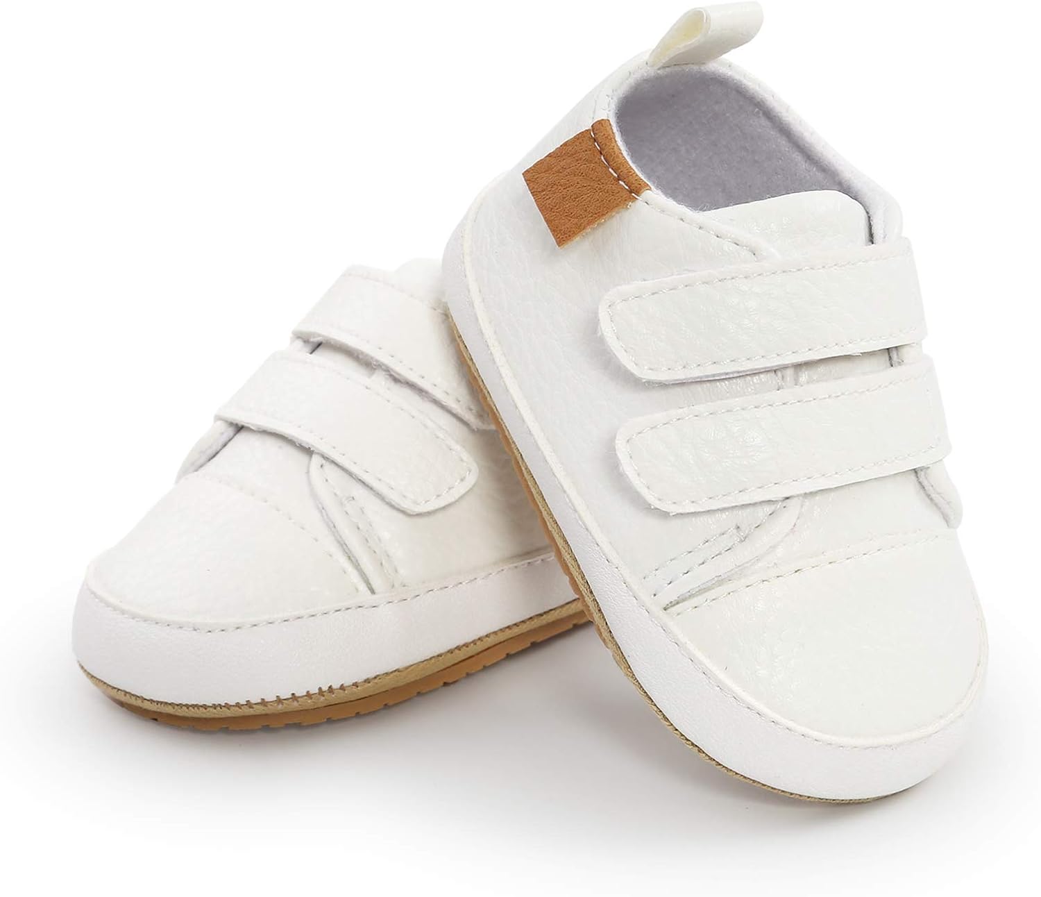 Soft Rubber Sole Baby High-Top Sneakers for Girls and Boys
