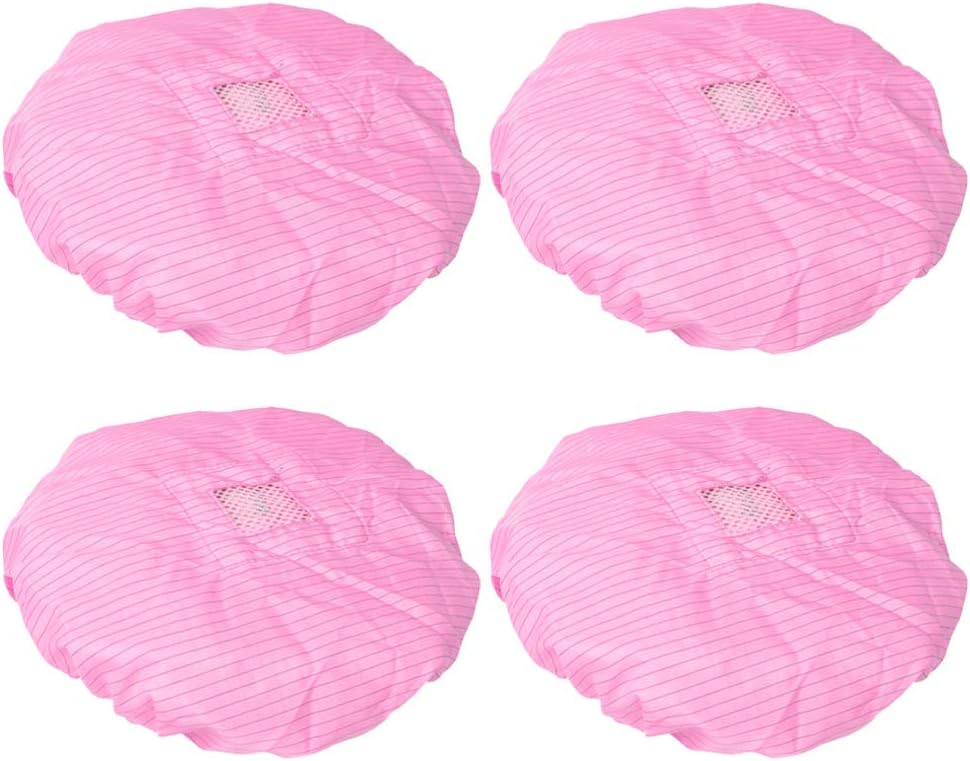 KESYOO 4 Pcs Food Service Chef Hats Reusable Anti-Static Vent Cap