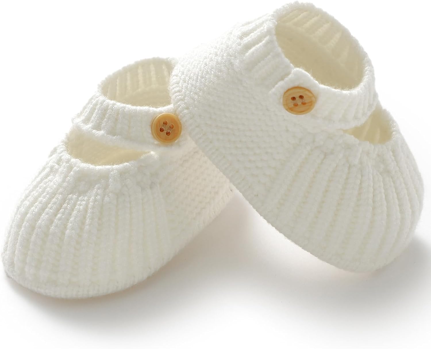 Wugugu Baby Booties Soft Crochet Socks Shoes for Newborn