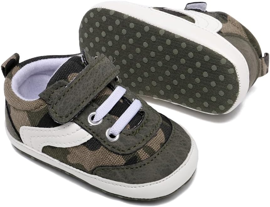 Clowora Unisex Baby Canvas First Walkers Shoes