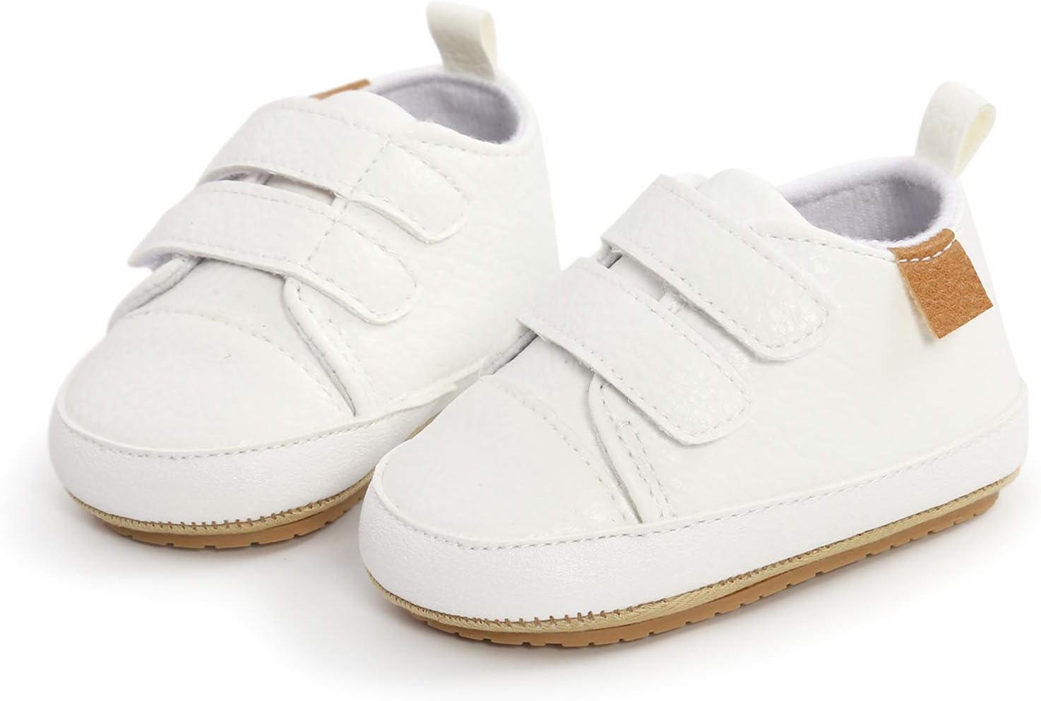 Soft Rubber Sole Baby High-Top Sneakers for Girls and Boys