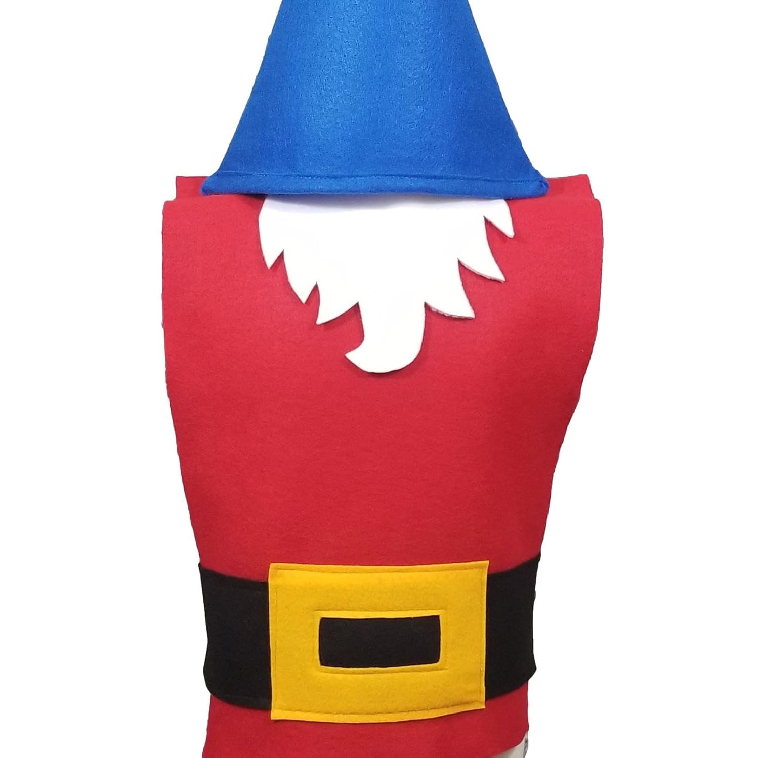 Red and Blue Gnome Costume Set for All Ages