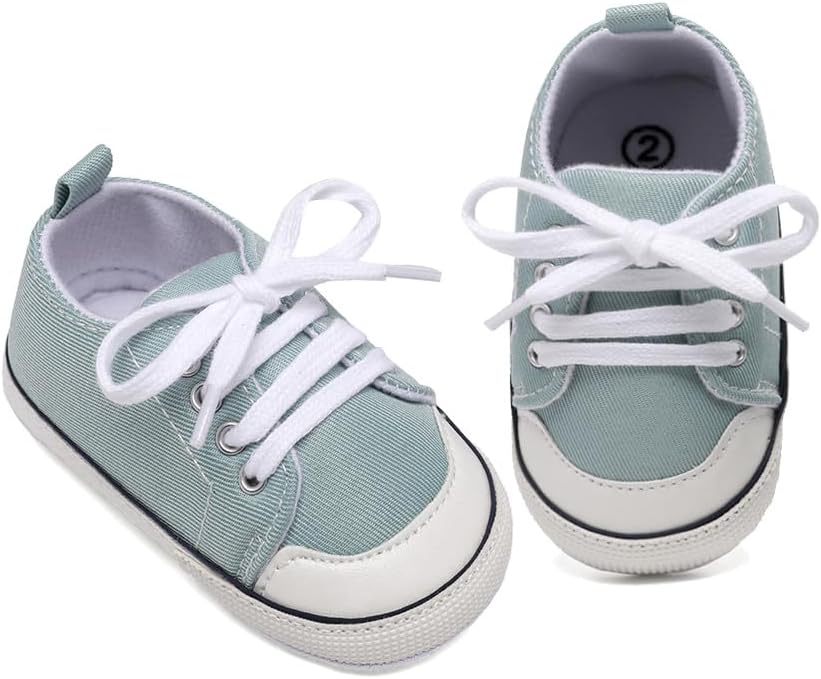 Sekantrol Soft Sole Canvas Baby Sneakers