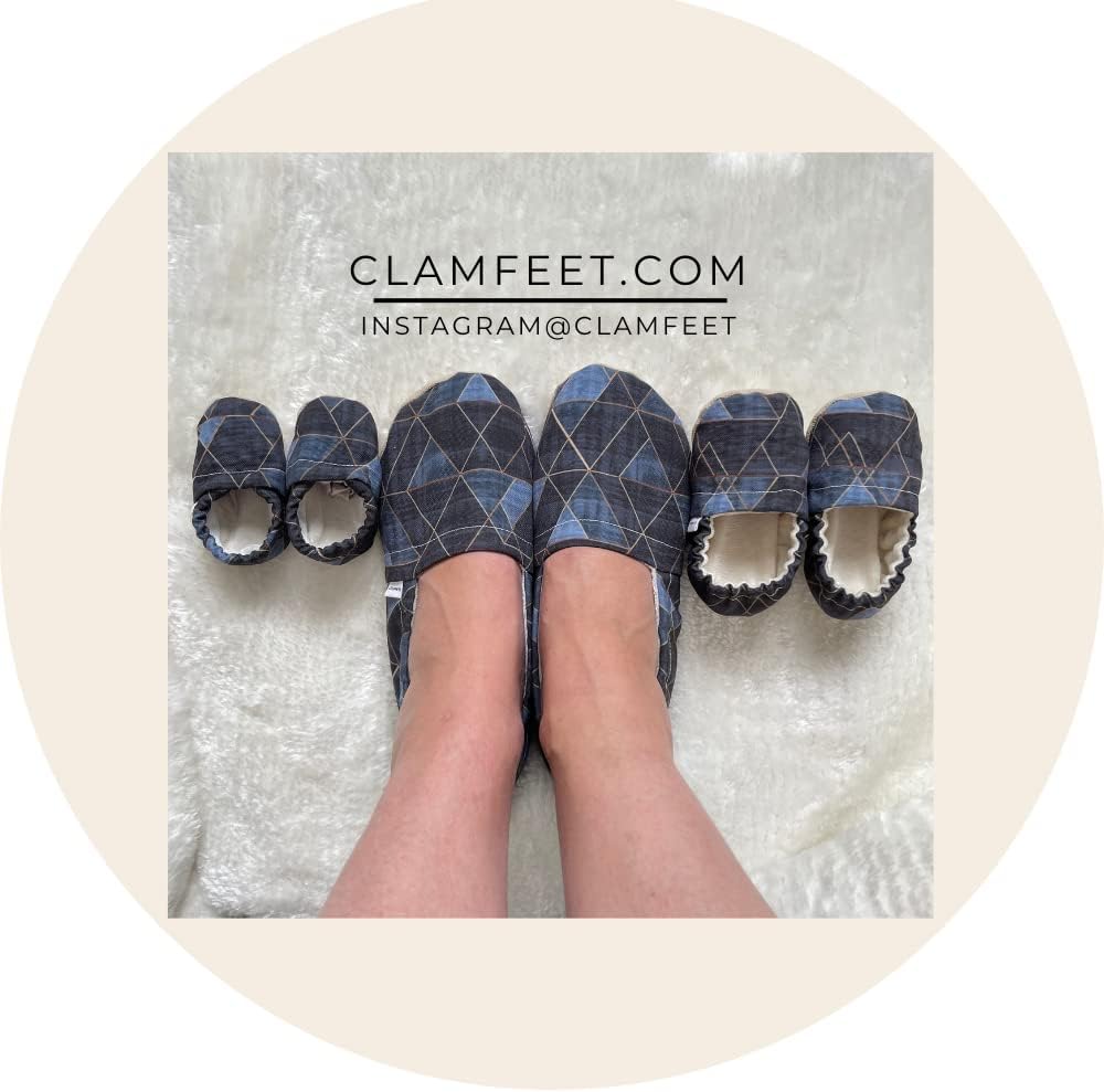 CLAMFEET Organic Soft Sole Baby Shoes for New Walkers 1