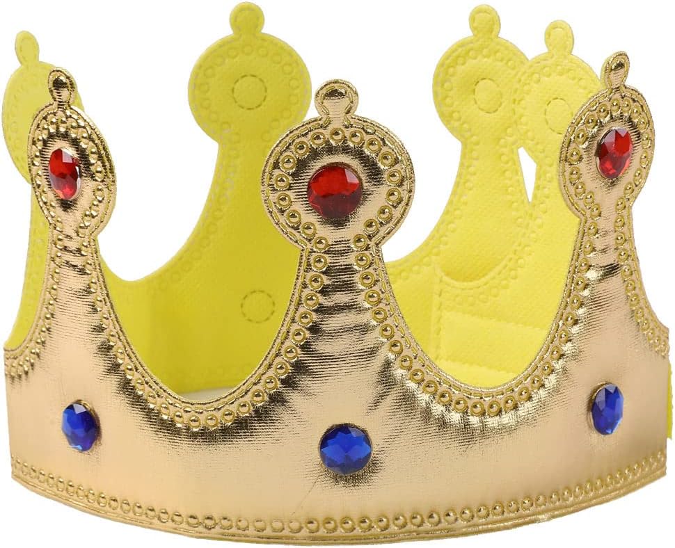 Baby Prince Costume Jumpsuit with Gold Crown