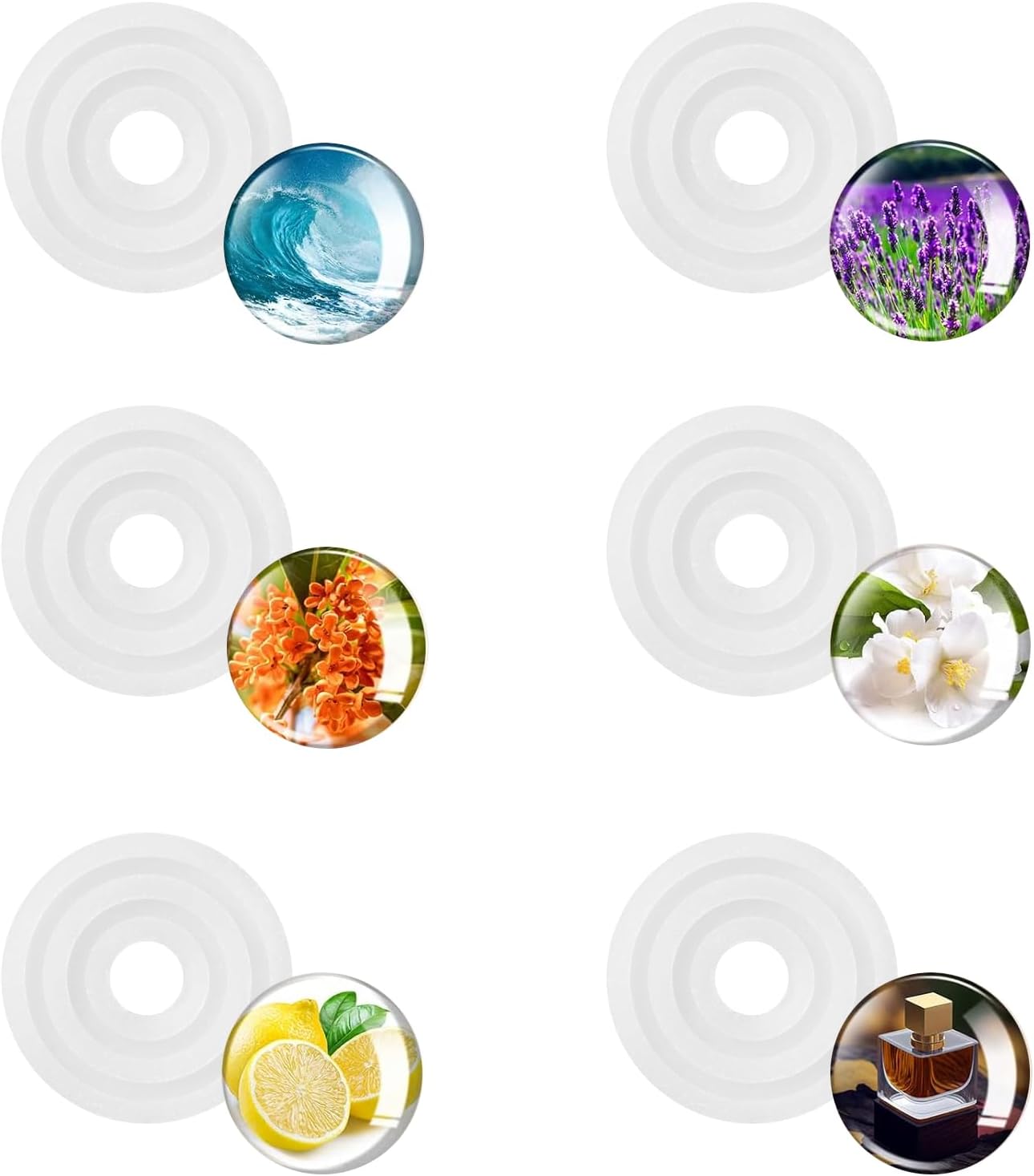 Replacement Scent Discs for Towel Warmers 6 Flavors Safe Durable