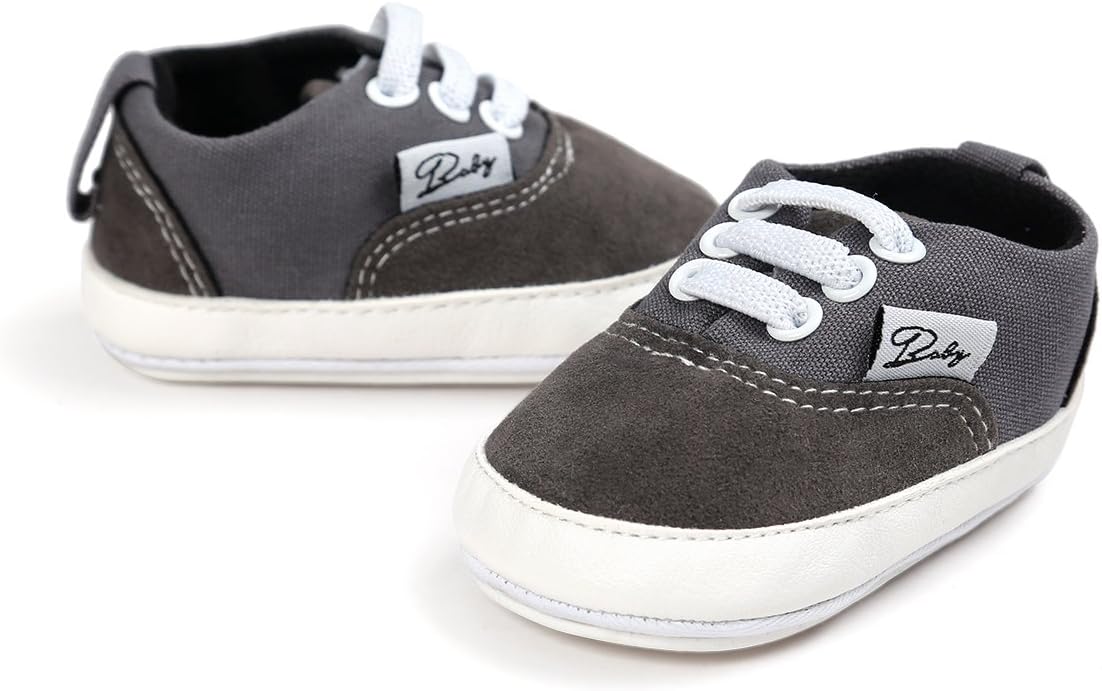 RVROVIC Baby Sneakers Canvas 0-18 Months
