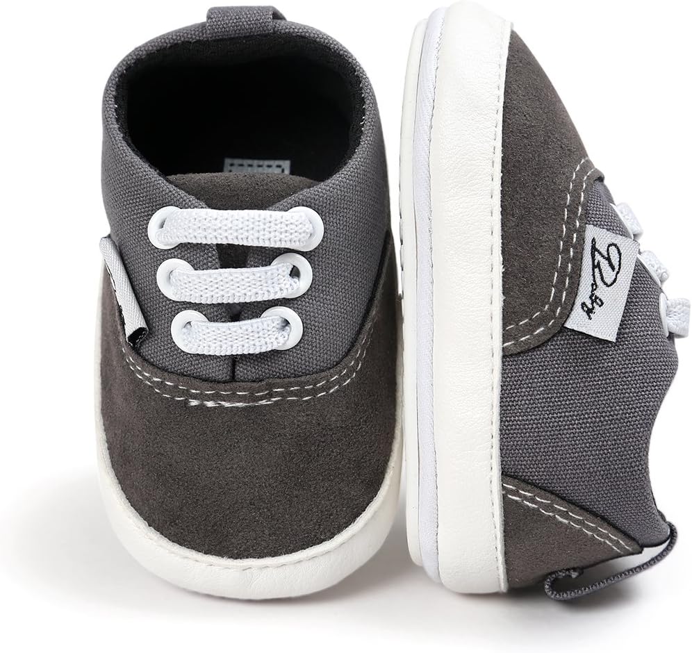 RVROVIC Baby Sneakers Canvas 0-18 Months