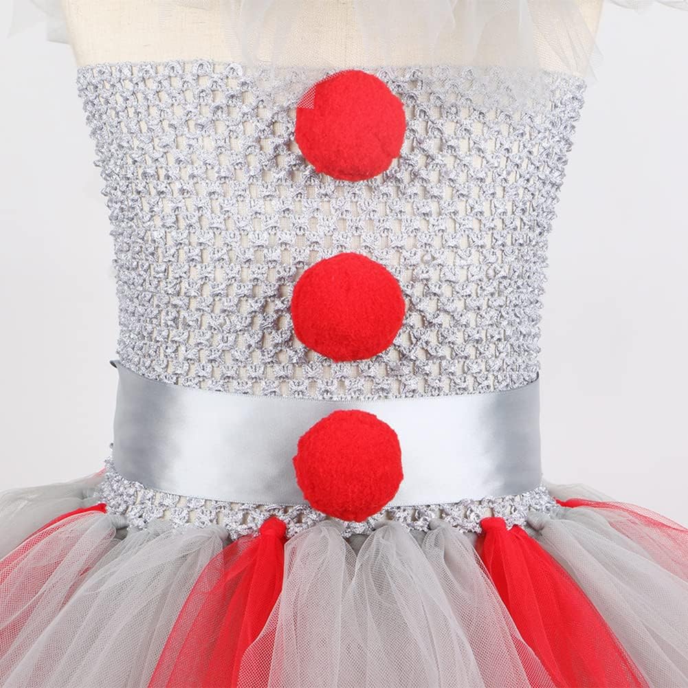 IBTOM CASTLE Toddler Creepy Clown Halloween Costume Set