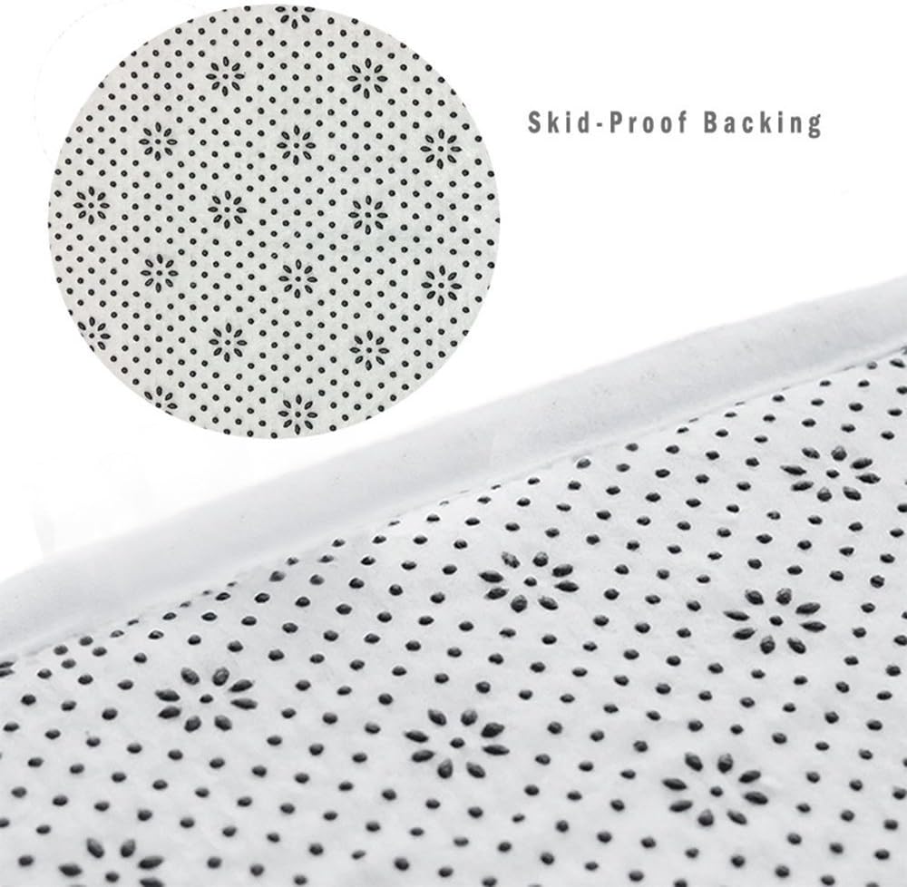 Golden Ornament Bath Mat 16x24 Non-Slip