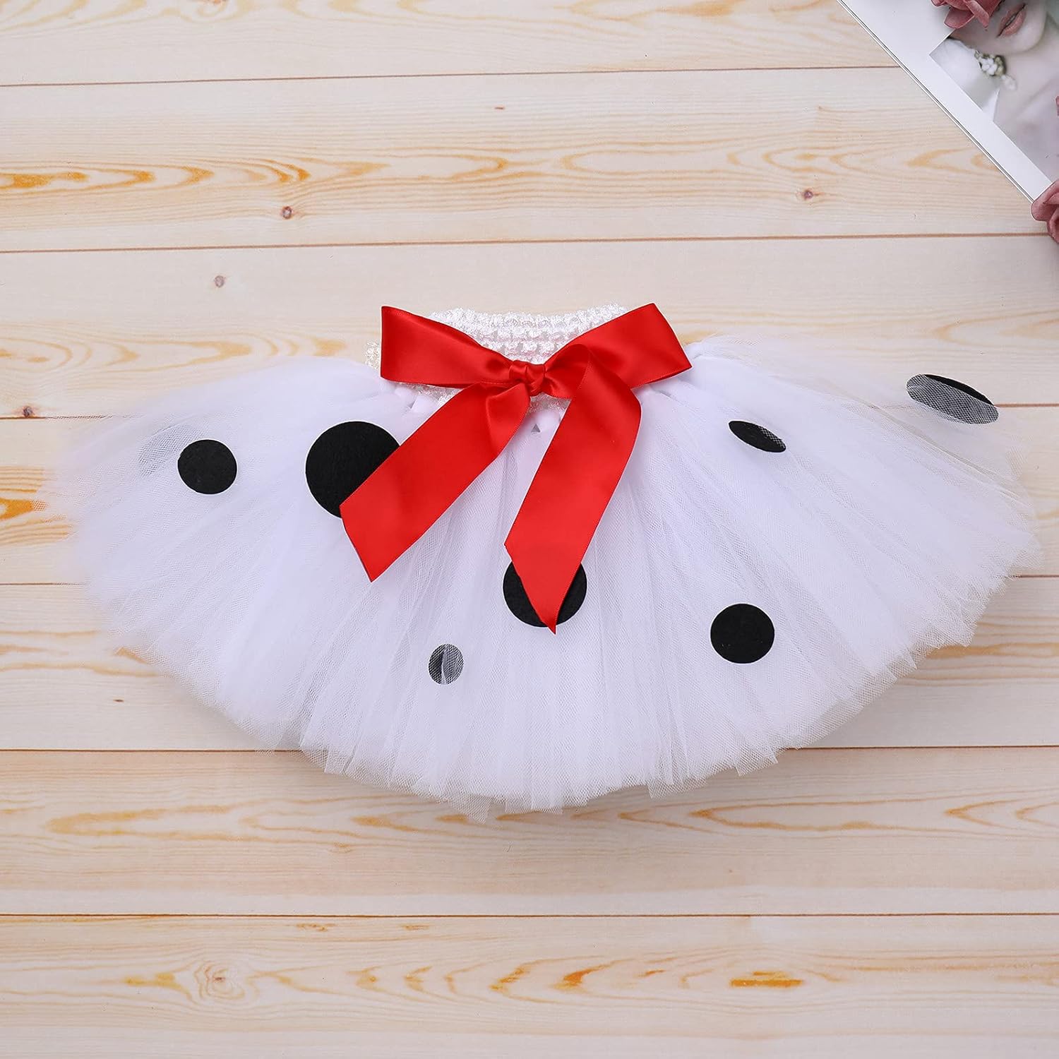 IMEKIS Baby Girls Dalmatian Costume 3PCS